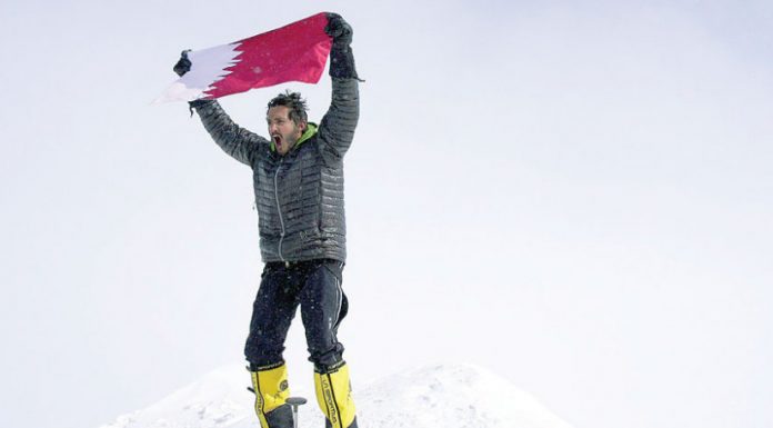 First Qatari to conquer world’s seven summits