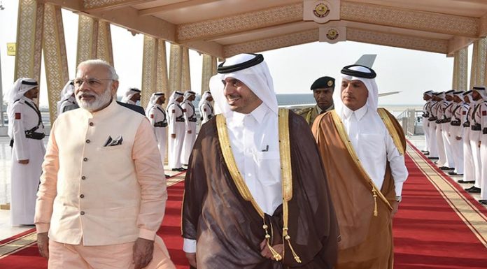 Indian Premier Arrives in Qatar Indian Premier Arrives in Qatar