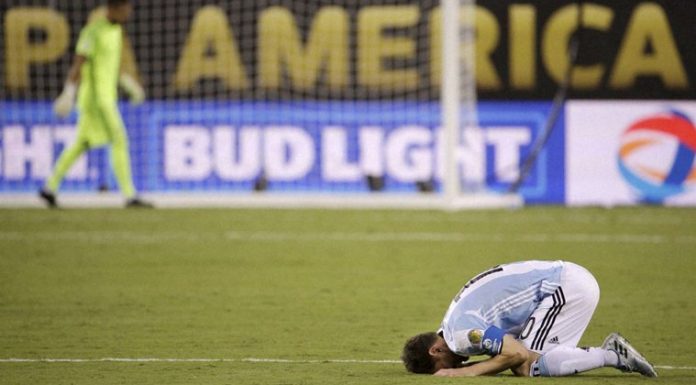 Messi Says Goodbye To International Football
