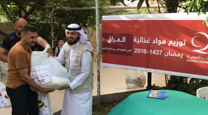 Distributes 8,000 Food Parcels to Fallujah Displaced Distributes 8,000 Food Parcels to Fallujah Displaced