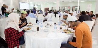 ROTA hosts iftar for workers