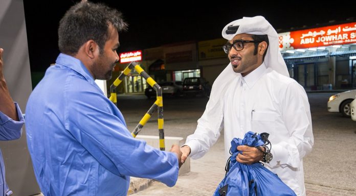 WOQOD RAMADAN CSR Project “Gratitude for Gas Station Attendants “