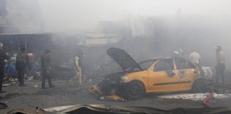 Bombing at market near Baghdad kills seven