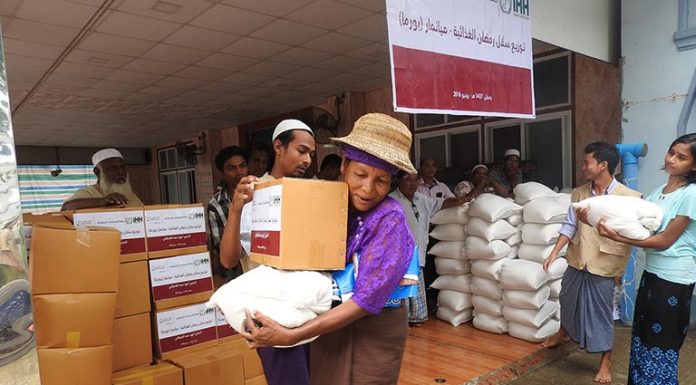 Qatar Charity Carries Out Aid Relief in Myanmar Qatar Charity Carries Out Aid Relief in Myanmar
