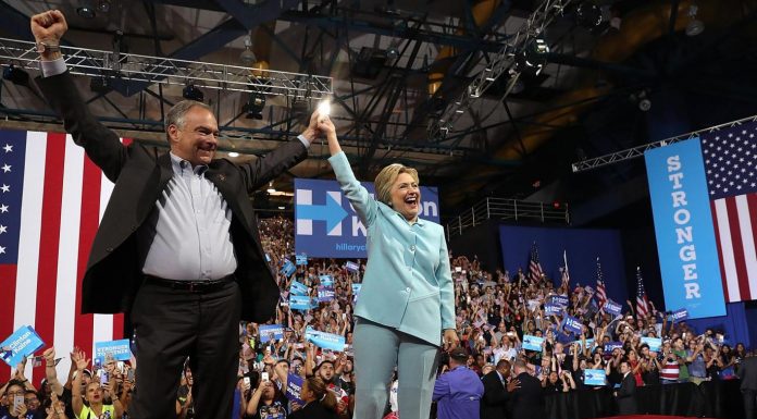 Hillary Clinton’s running mate makes his debut in Miami Hillary Clinton's running mate makes his debut in Miami
