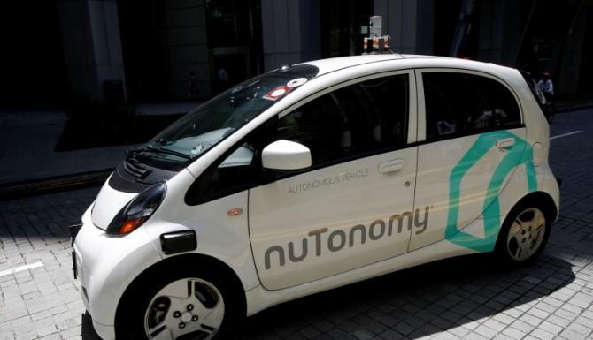 First driverless taxi hits the streets of Singapore
