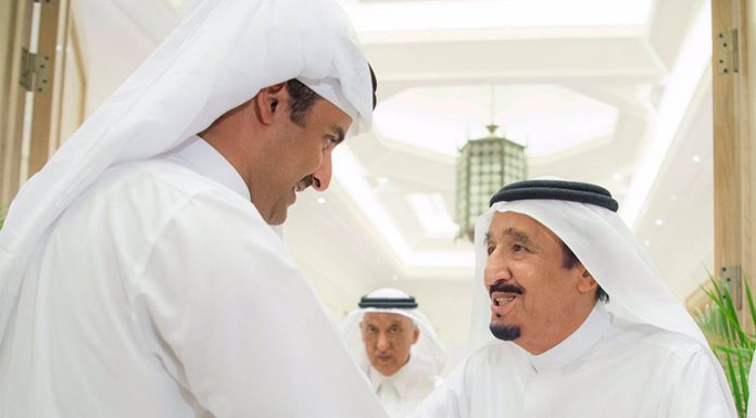 Emir Meets Custodian of the Two Holy Mosques