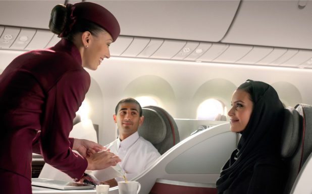Qatar Airways ranked best airline for in-flight experience Qatar Airways ranked best airline for in-flight experience