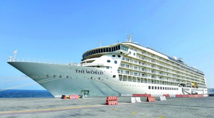 World’s largest cruise ship docks in Doha