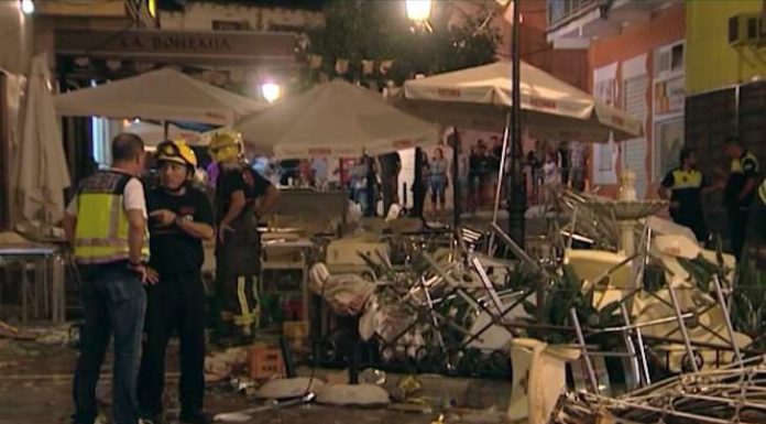 Explosion at cafe injures 90 at festival in southern Spain