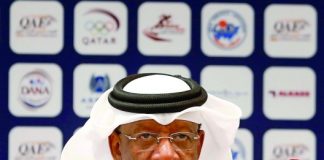 Asian Athletics Association (AAA) President Major General Dahlan Al Hamad