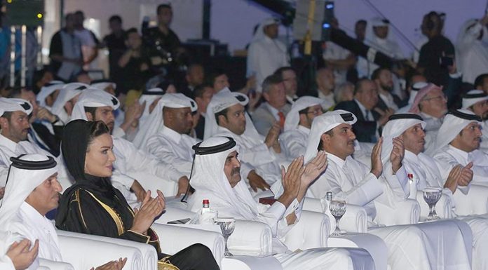 HH the Emir, HH the Father Emir Attend Al Jazeera’s 20th Anniversary Celebration