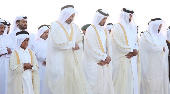 HH the Emir, HH the Father Emir Perform Istisqaa Prayer