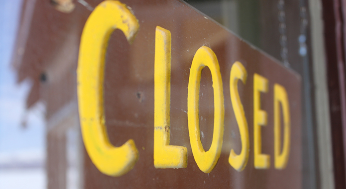RESTAURANT CLOSED DOWN BY AUTHORITIES