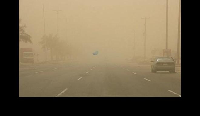 STRONG WINDS LEADS TO DUSTY CONDITION HAMPERING VISIBILITY IN THE COUNTRY