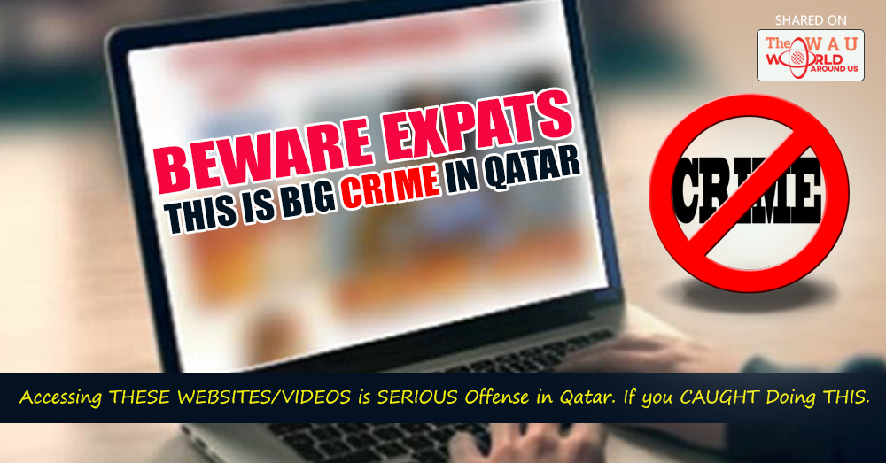 1000px x 523px - Hosting porn websites and downloading is serious offense in qatar!