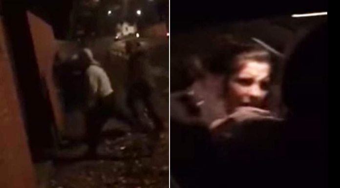 Watch: muslim cabbie beaten by couple on new year morning
