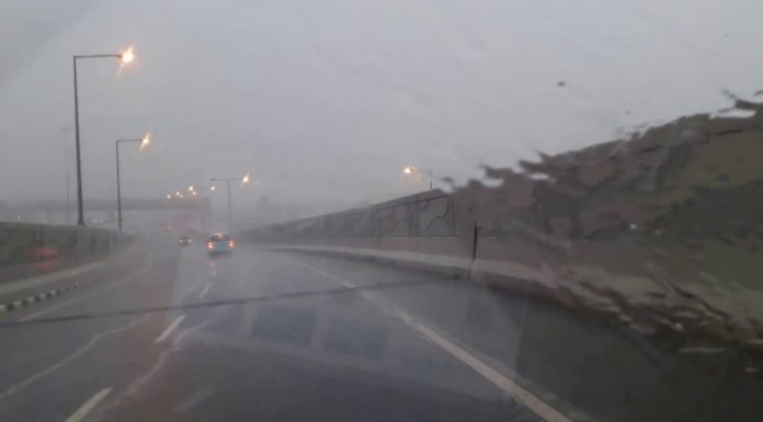 HEAVY RAINS BRING LIFE TO A HALT IN QATAR
