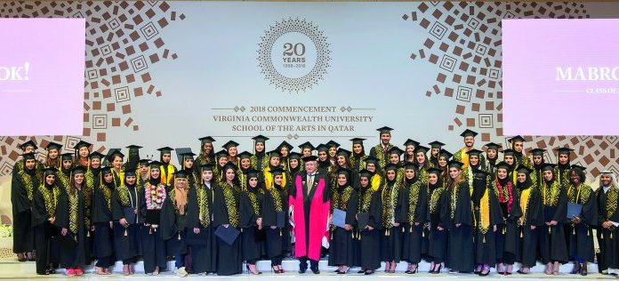 VCUarts Qatar’s graduates step into future