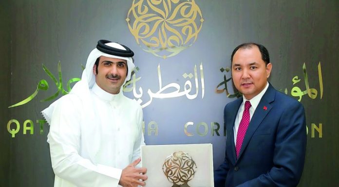 Qatar, Kyrgyzstan discuss media relations