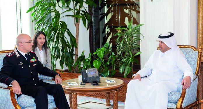 Prime Minister meets General Commander of Italian Carabinieri