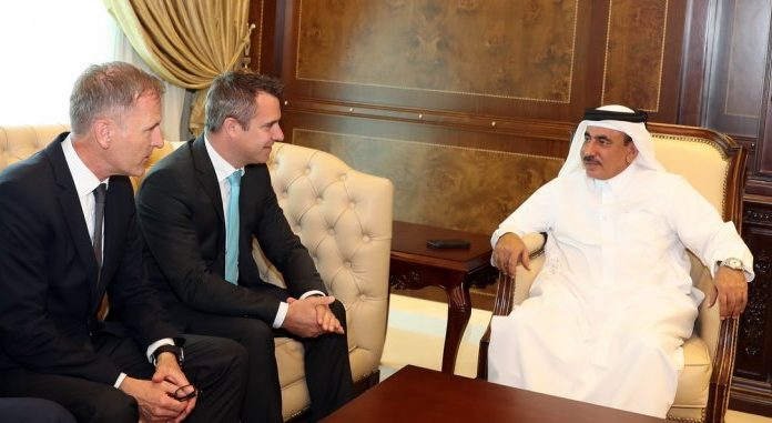Qatar and Germany review transportation ties