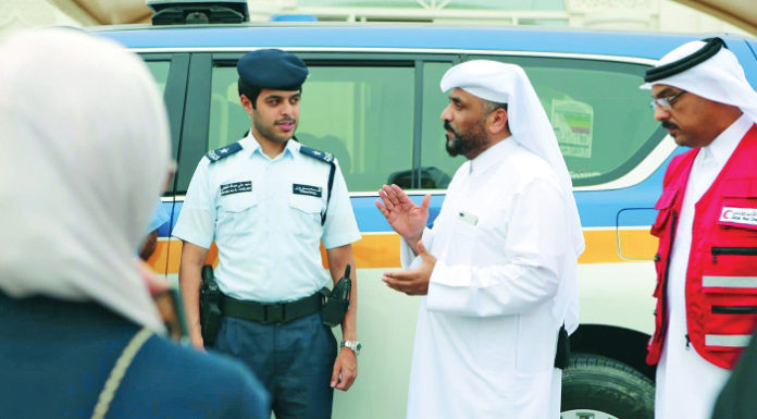 QRCS volunteers hold charity visits, distribute iftar meals