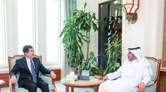 PRIME MINISTER MEETS CHINESE AMBASSADOR