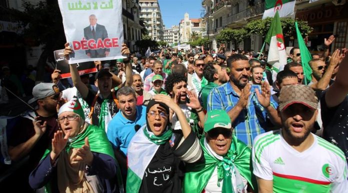 Algeria interim leader urges ‘dialogue’ over election