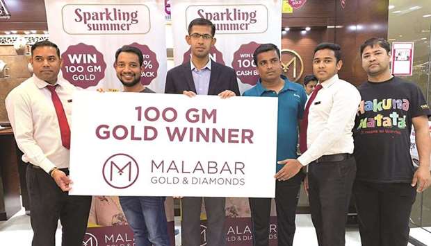 Malabar Gold & Diamonds draw winner feted