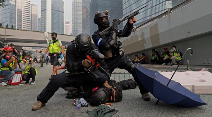 Hong Kong on edge ahead of China anniversary, after weekend chaos