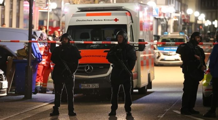 Police hunt gunmen after deadly shooting in Germany’s Hanau At least eight people reported killed in two late-night shooting incidents in the city near Frankfurt.