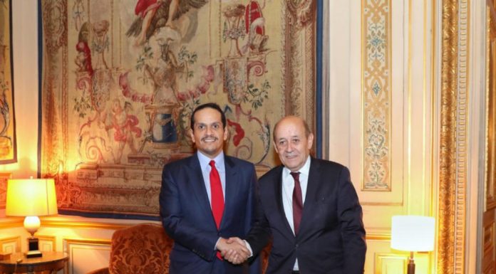 Deputy Prime Minister and Minister of Foreign Affairs Meets French Foreign Minister