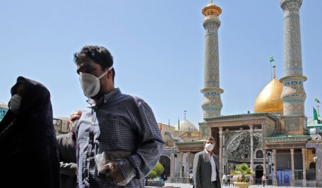 Coronavirus: Iran reopens Shia Muslim shrines after two-month closure