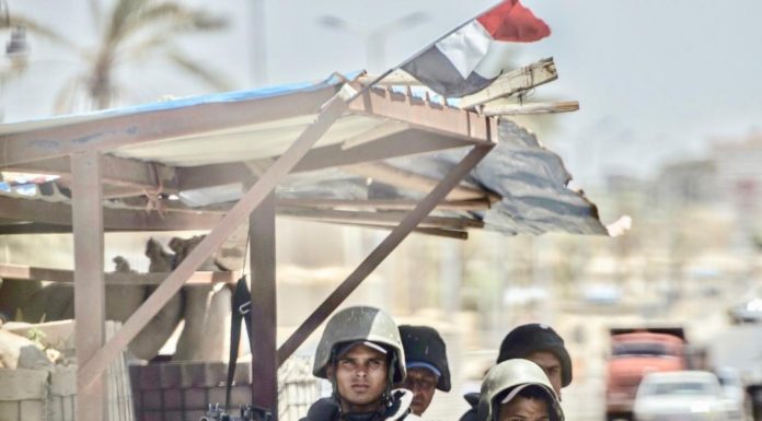 Egypt says 19 suspected militants killed in restive Sinai