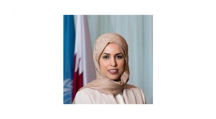 The permanent representative of the State of Qatar leads international negotiations on the future of the United Nations and the promotion of peace