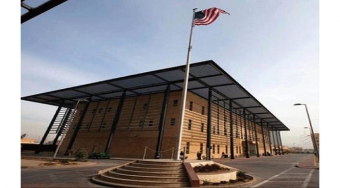 A missile attack was thwarted at the American embassy in Baghdad
