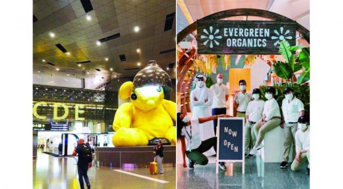 Hamad Airport opens the first green cafe