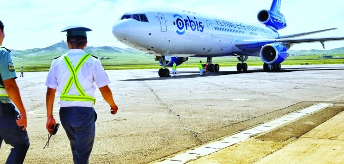 With a British-Qatari partnership, the Flying Hospital brings hope to blind people around the world