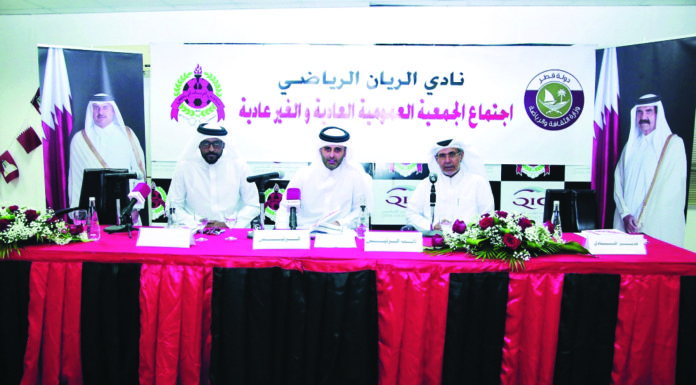 Al-Rayyan’s general assembly recommends Ali bin Saud as president tonight