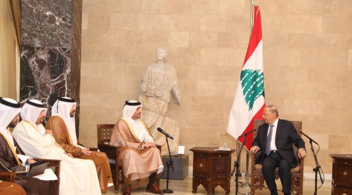Foreign Minister: Qatar is about to complete the study of rebuilding Lebanese schools and rehabilitating some hospitals