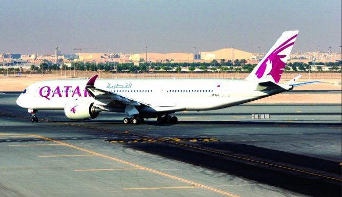 The Qatar Airways flies 14 weekly flights to Nairobi