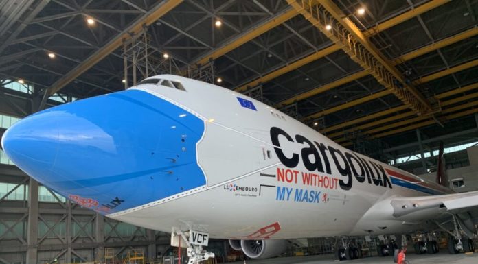 Cargolux Reveals Special Mask Livery On A Boeing 747