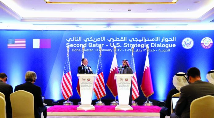 The Qatari-American strategic dialogue begins today