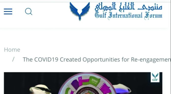 Gulf International Forum: The Gulf crisis is costly and pointless