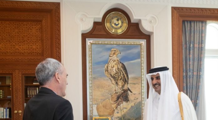 His Highness receives the credentials of seven new ambassadors to the state