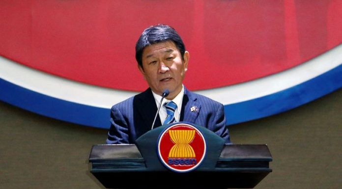 Japan foreign minister Motegi to retain post in new cabinet: Kyodo