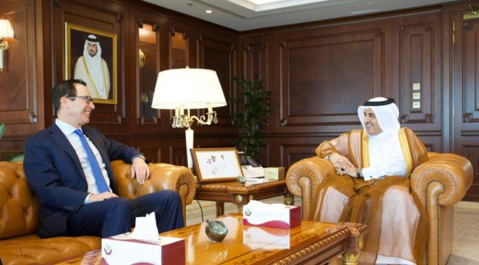 Attorney General meets with US Treasury Secretary