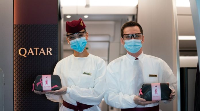 Qatar Airways Goes Pink to Support Breast Cancer Awareness