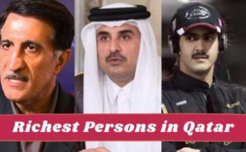 Top 10 richest persons in Qatar